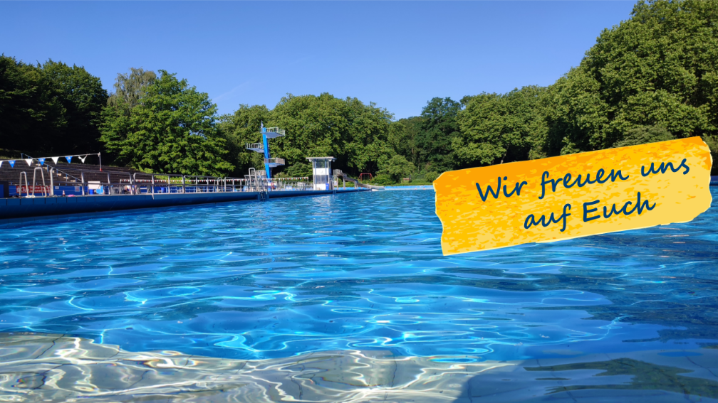 Freibad ganztägig geöffnet