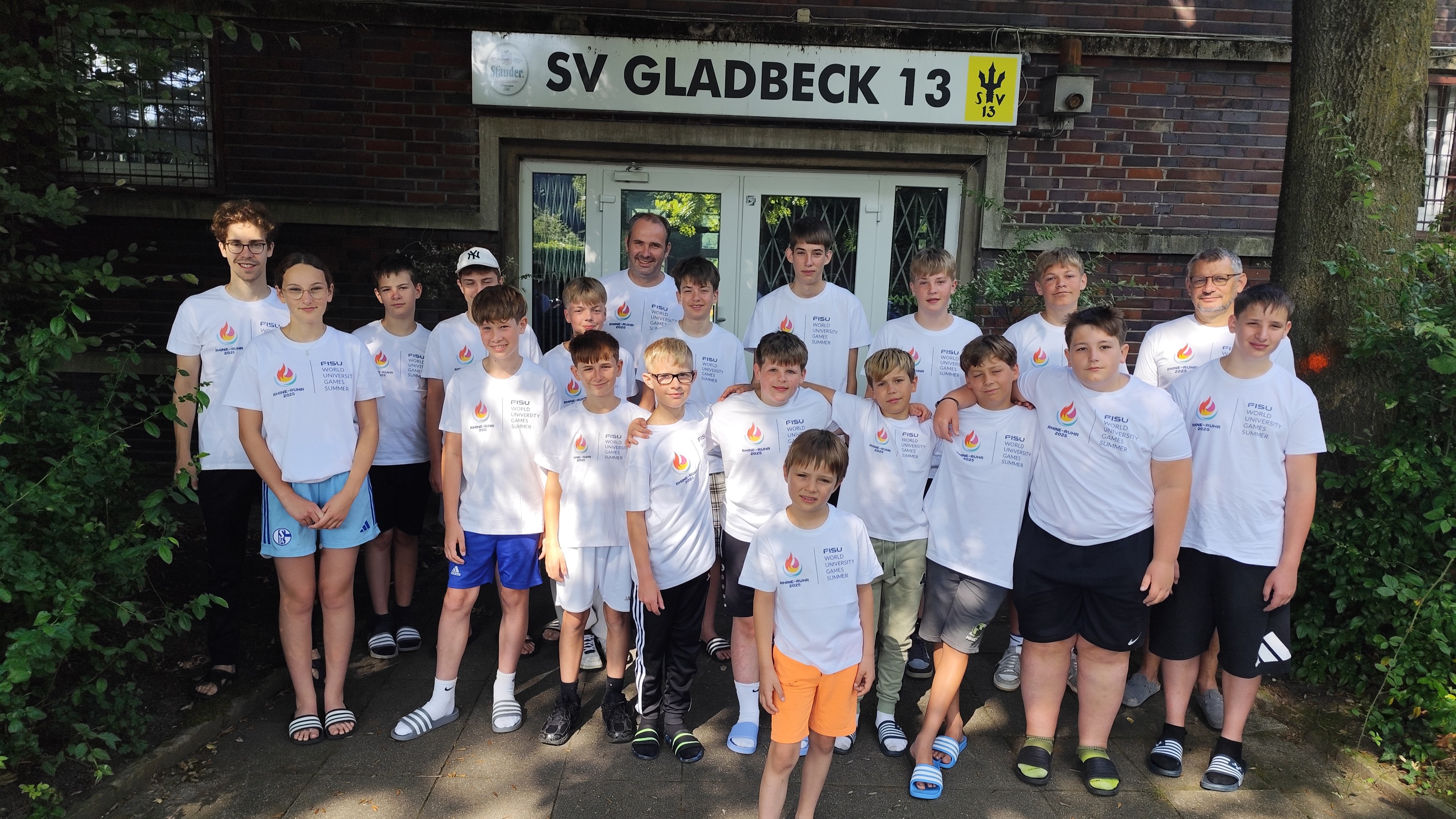  Wasserballcamp - SV13-Nachwuchs bei den FISU Games hautnah dabei